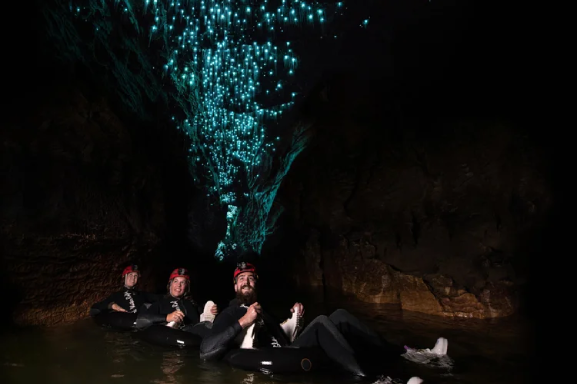 The Waitomo Glowworm Caves, with their blue glow, are a natural phenomenon everyone wants to see.